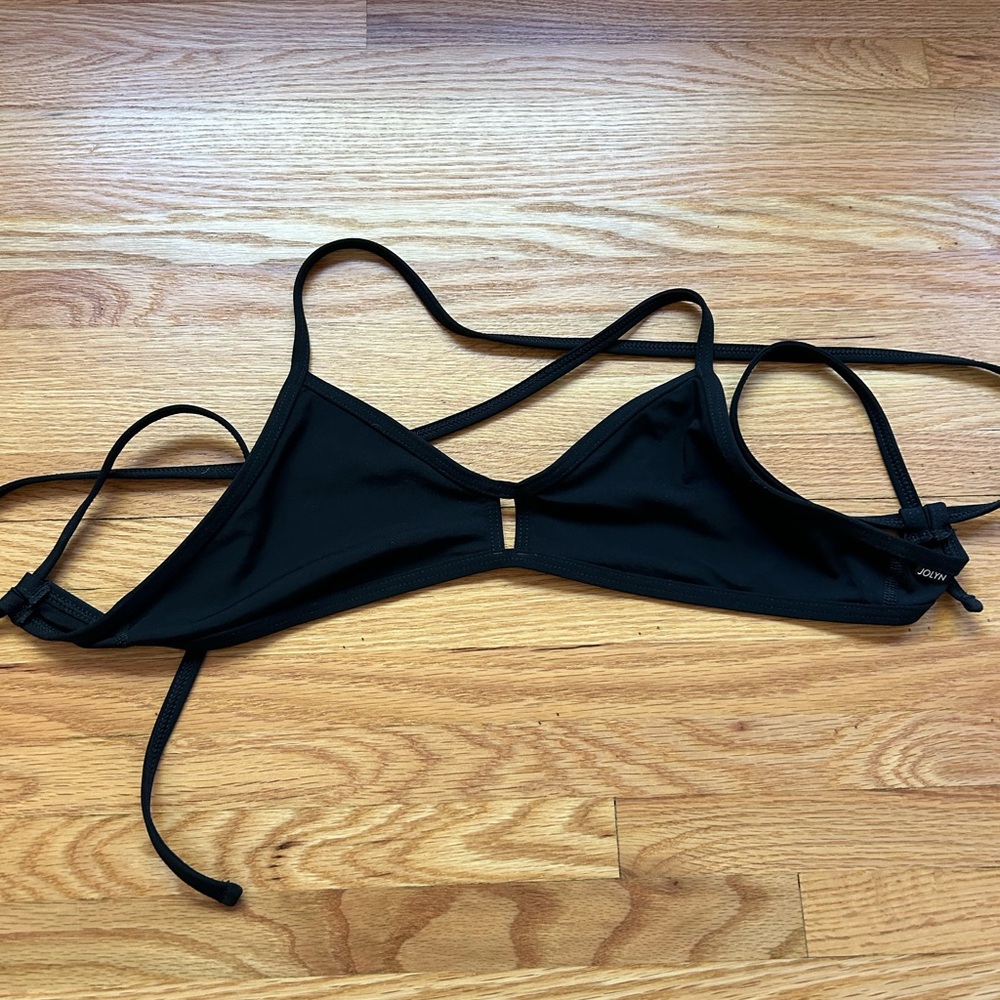 Black Jolyn swim top